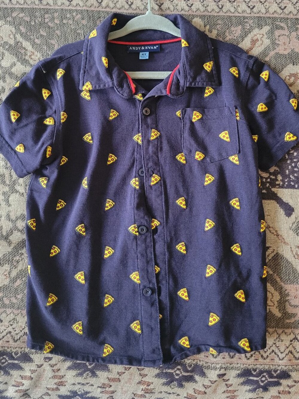 Andy & Evan Pizza Toddler Shirt